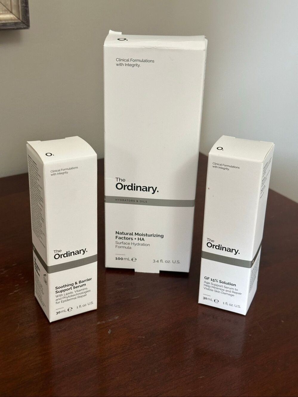 The Ordinary skin care collection